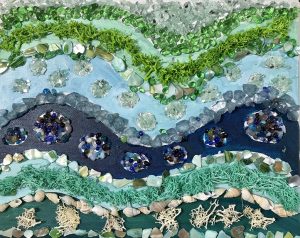 The Creation - Teal Green Sea